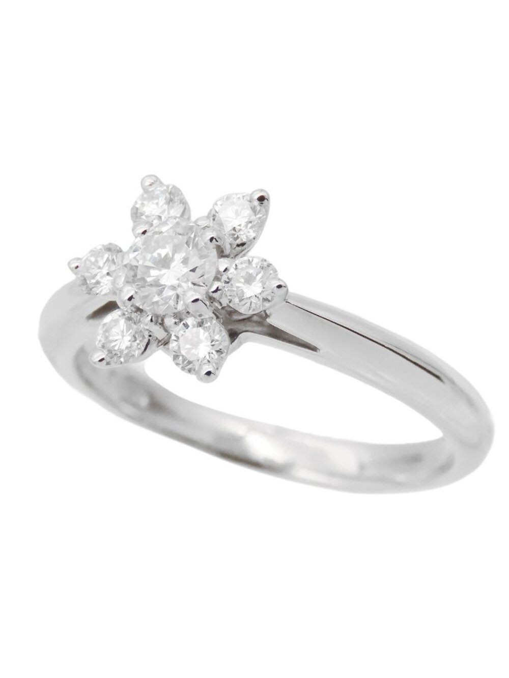 Tiffany & Co Buttercup Ring Platinum Diamond